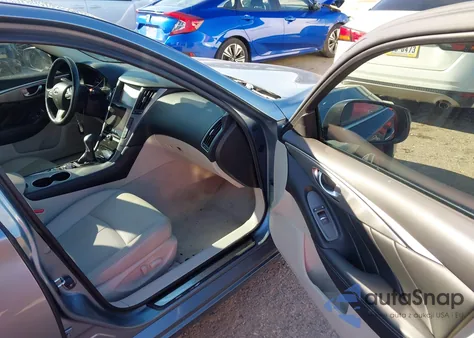 2016 Infiniti Q50 3.0T Premium из США, поврежденный, VIN JN1EV7AP4GM303624